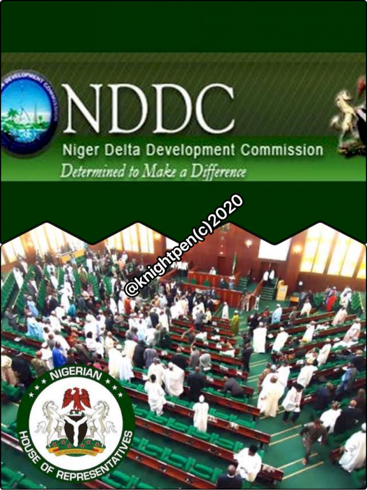 CLERK STATEMENT TO THE HOUSE OF REP. ON NDDC CONTRACTS ISSUANCE