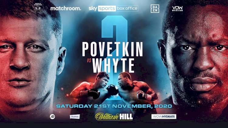 WHYTE TO FACE POVETKIN IN NOVEMBER REMATCH