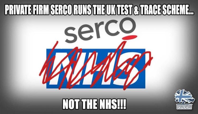 UK PUBLIC HEALTH ENGLAND & SERCO  IN A DEADLY CORONA VIRUS TEST MIX UP.