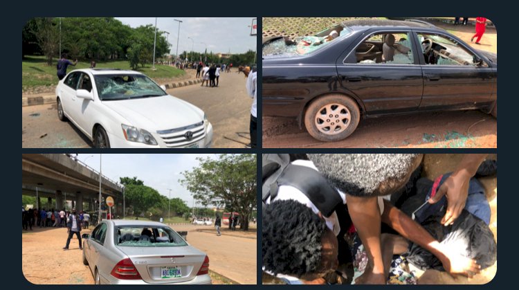 #PROSARS ATTACKED PEACEFUL PROTESTANT IN ABUJA