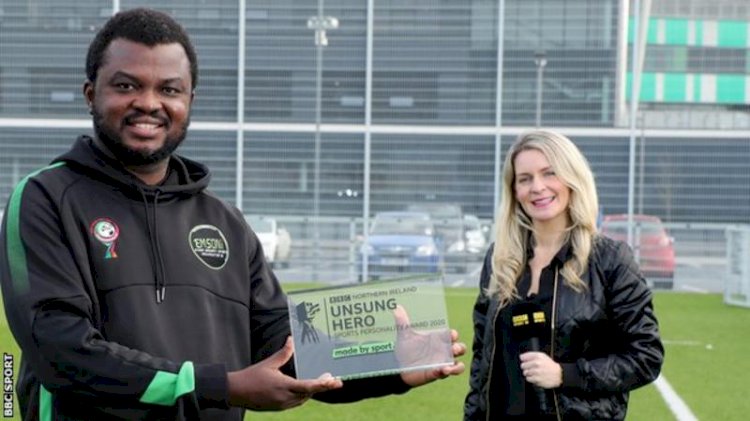 HOW YOUNG NIGERIAN  LIFT BBC SPORT AWARDS