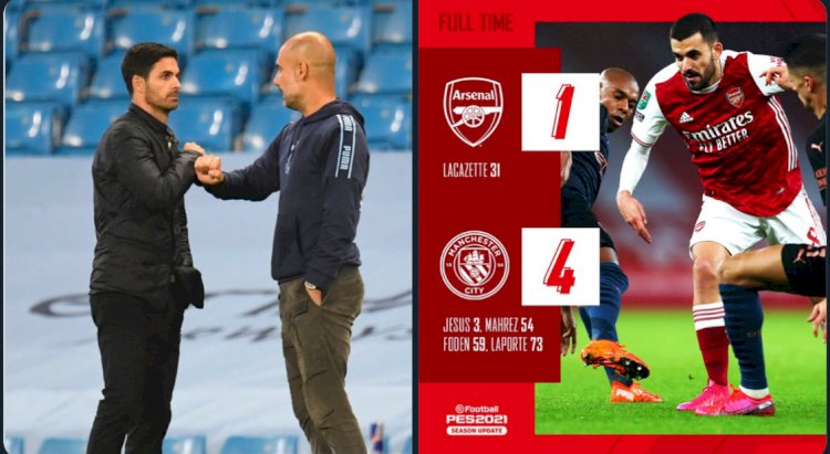 FANS REACTIONS AS ARSENAL BOW OUT OF THE CARABAO CUP