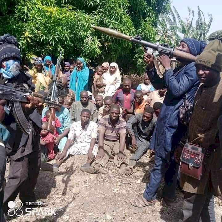  REACTIONS ON SIGHTING BANDITS WITH RPG AND KIDNAPPED VICTIMS IN NIGER STATE