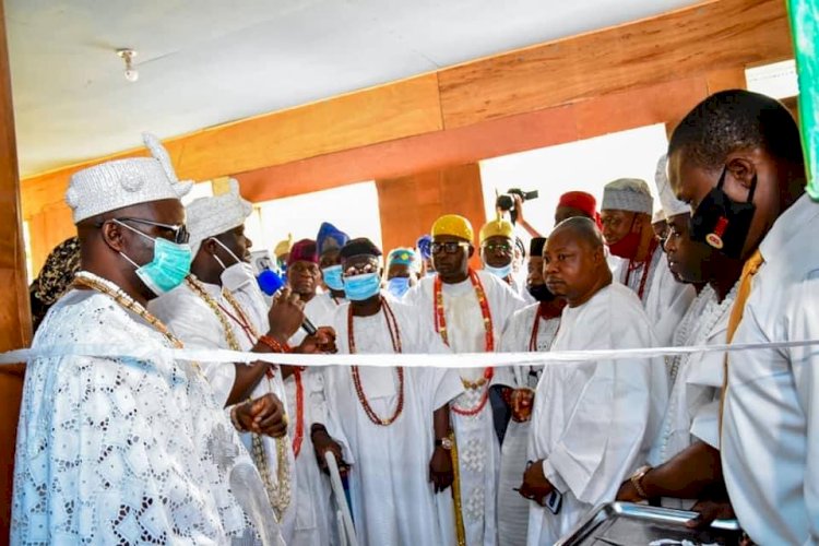 THE OONI OF IFE ON A MISSION FOR YOUTH EMPOWERMENT