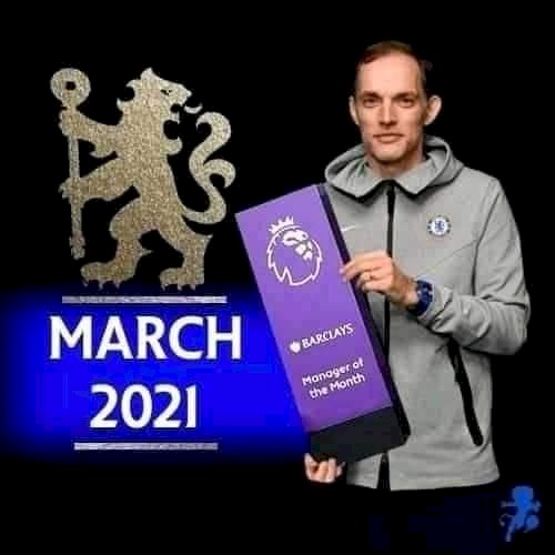 THOMAS TUCHEL WINS HIS FIRST PREMIER LEAGUE MANAGER AWARD IN HIS FIRST FULL MONTH