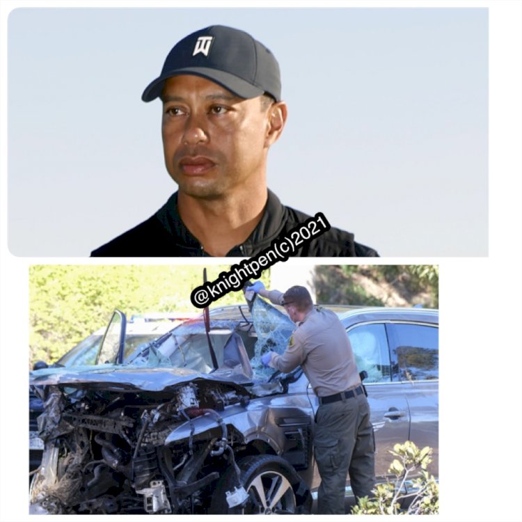 NEW INFORMATION ABOUT TIGER WOOD’S CRASH IN FEBRUARY SURFACE