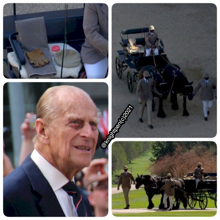 PRINCE PHILIPS FUNERAL RITES COMMENCE IN WINDSOR CASTLE