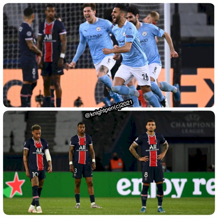 PSG AND MANCHESTER CITY POST MATCH REACTIONS