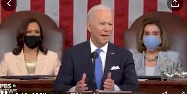 BIDEN SPEECH TO THE JOINT SESSION OF THE SENATES  ENJOYS HUGE SUPPORT