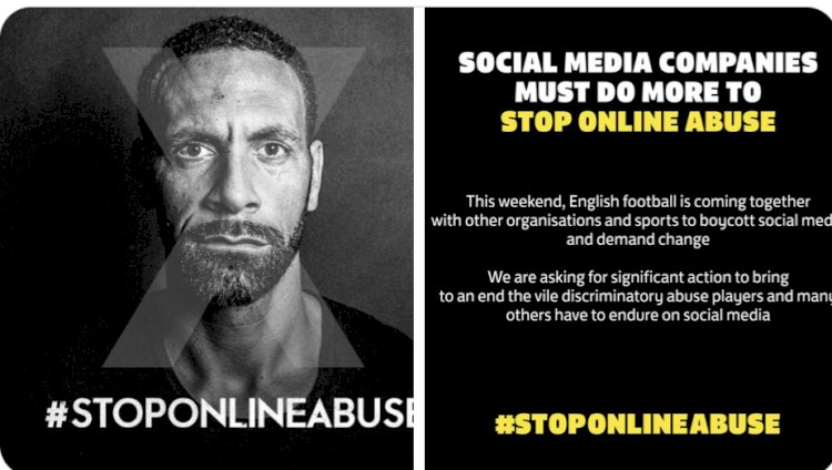 RIO FERDINAND COLLABORATES WITH ENGLISH FOOTBALL TO CURB ONLINE ABUSE 