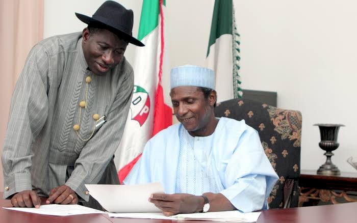 FORMER PRESIDENT JONATHAN CONTINUALLY IMMORTALIZE HIS FORMER BOSS