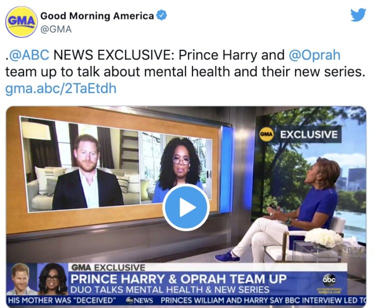 PRINCE HARRY MENTAL HEALTH SERIES ON APPLE HINT A BACKLASH ON THE ROYAL FAMILY