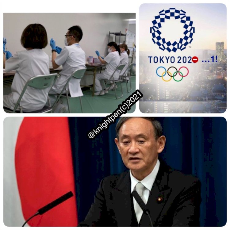 JAPAN OPEN MORE VACCINATION CENTERS AHEAD OF THE OLYMPIC GANES