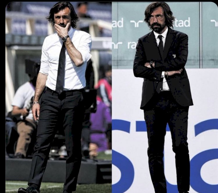 ANDREA PIRLO HAS LOST HIS JOB AS THE HEAD COACH OF JUVENTUS