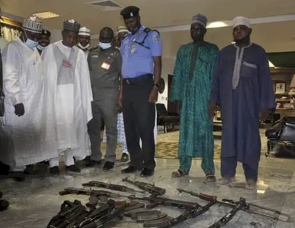 KATSINA STATE GOVERNOR INAUGURATES JOINT  SECURITY OPERATIVES TO COMBAT KIDNAPPING AND BANDITRY