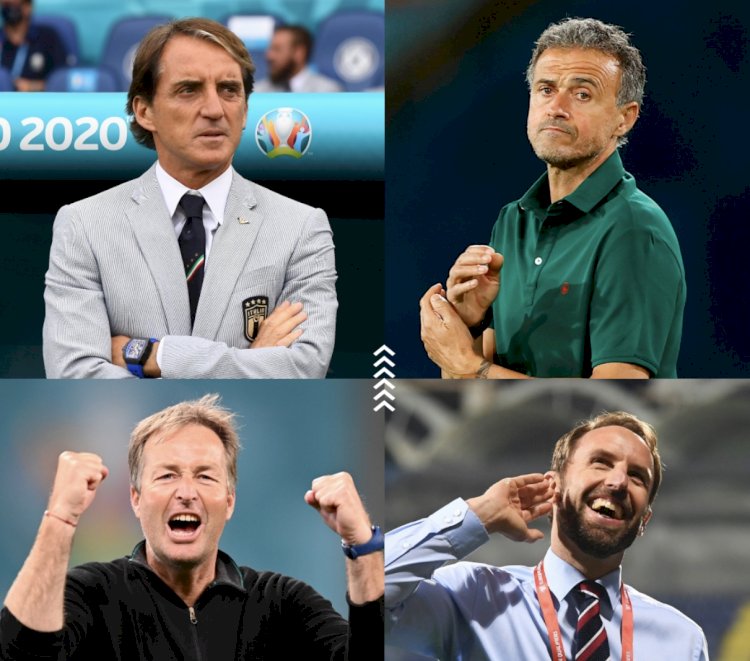 THESE FOUR MANAGERS SET TO MAKE HISTORY IN EURO2020