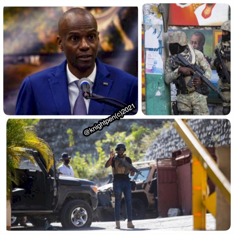 PRESIDENT JOVENEL MOISE MURDER MIGHT SPARK A VIOLENT CLEAN UP IN HAITI 