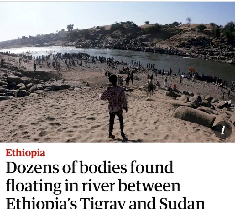 WASHED UP BODIES ON THE COAST OF SUDAN & ETHIOPIAN CAUSES INTERNATIONAL STARE