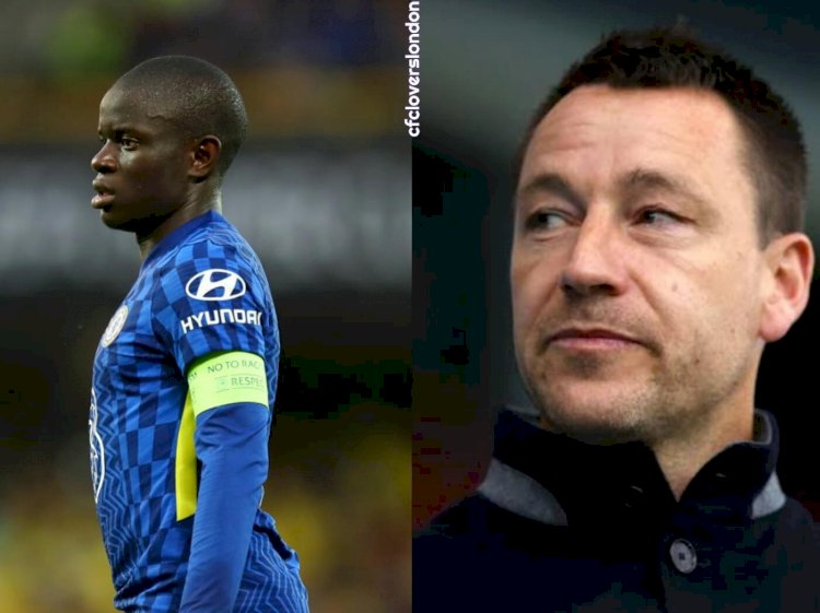 JOHN TERRY HAS SOME GOOD WORDS TO SAY ABOUT N’GOLO KANTE