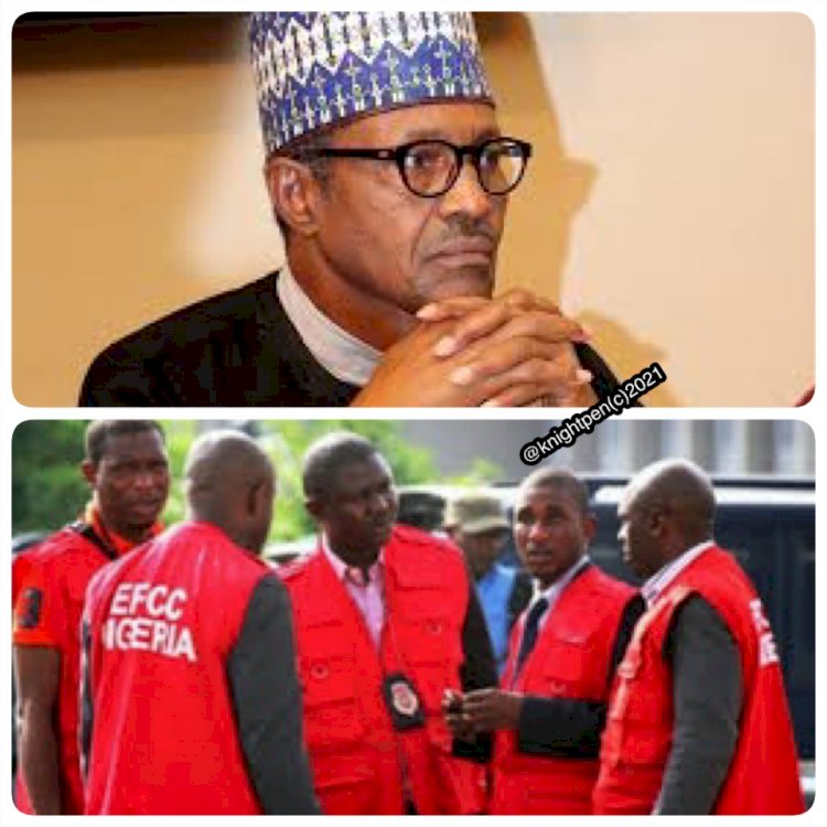 NIGERIANS CRITICISE PRESIDENT BUHARI ON THE ACTIVITIES OF THE ECONOMIC FINANCE CRIME COMMISSION (EFCC)