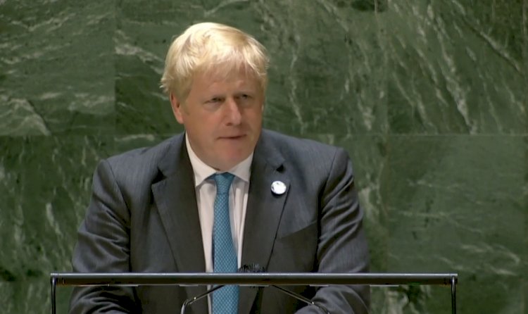 U. K PRIME MINISTER MAKES A CASE FOR CLIMATE CHANGE AT THE FLOOR OF THE UNITED NATIONS 
