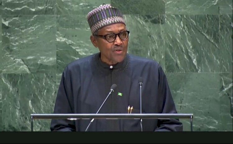 PRESIDENT BUHARI SEEKS FOR DEBT PARDON AT THE UNITED NATIONS GENERAL ASSEMBLY