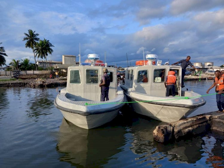 NIGERIAN NAVY BUILT A GUNBOAT FOR LOCAL USE AGAINST INSURGENCIES
