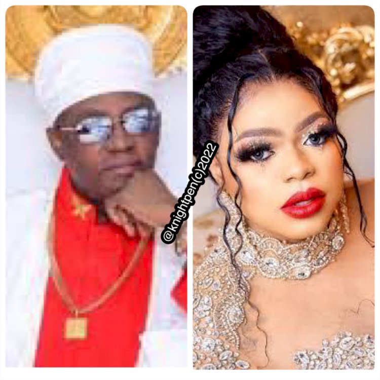 BOBRISKY RENOUNCE HIS COMMENT ON MARRYING OBA OF BENIN