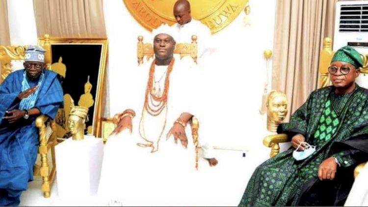 WHAT WENT DOWN AT THE OONI OF IFE PALACE WITH BOLA TINUBU