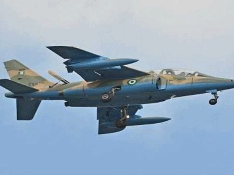 NIGERIAN AIRFORCE RECENTLY IMPROVED  HER OPERATIONS  WITH THE POSSESSION OF FIGHTER JETS